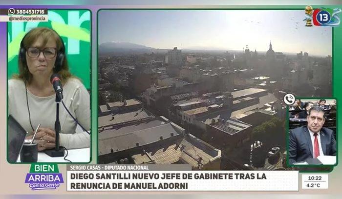 Sergio Casas: La llegada de Santilli al Gabinete no cambiará nada