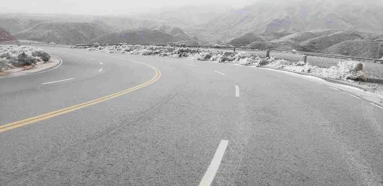 CERRADA RUTA NACIONAL 40 EN LA CUESTA DE MIRANDA