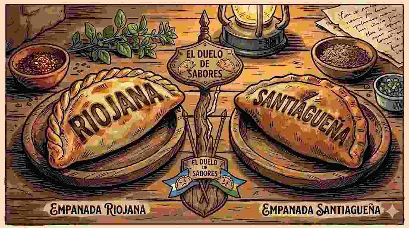 LA BATALLA DE LAS EMPANADAS: SANTIAGUEÑAS O RIOJANAS