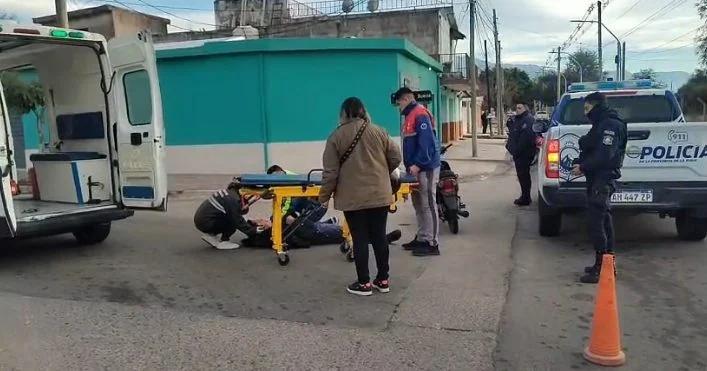 CONDUCTOR DE AUTO FUGA TRAS CHOQUE EN AV. SANTA ROSA