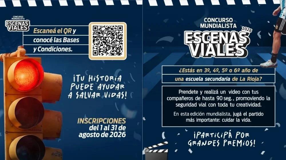 CONCURSO ESCENAS VIALES 2026 PARA JÓVENES