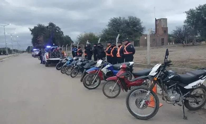Casi 50 motos retenidas en operativos de control vial