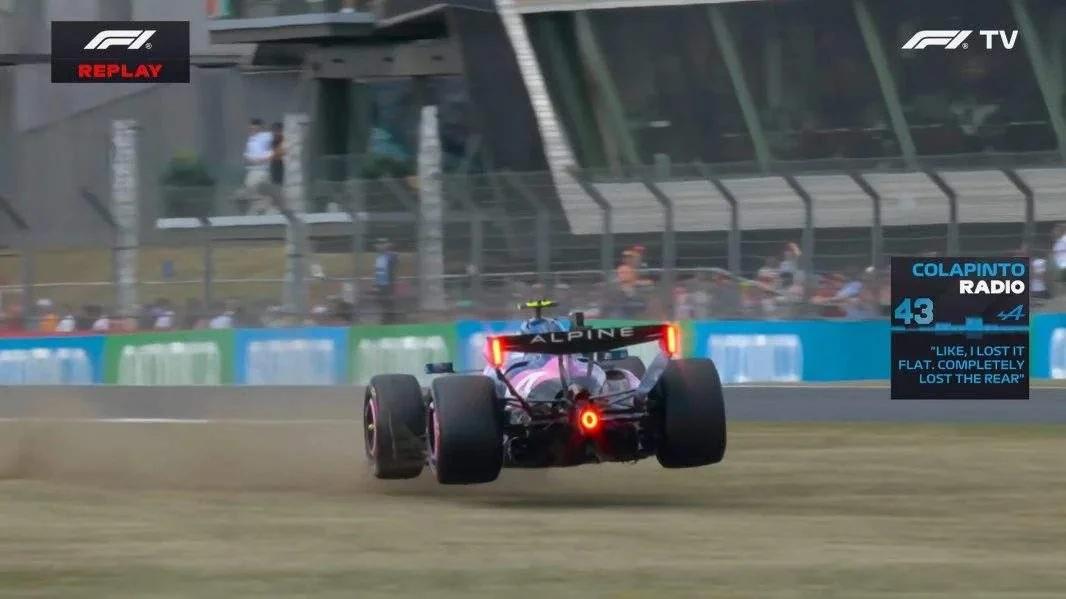 FRANCO COLAPINTO FUERA EN SILVERSTONE