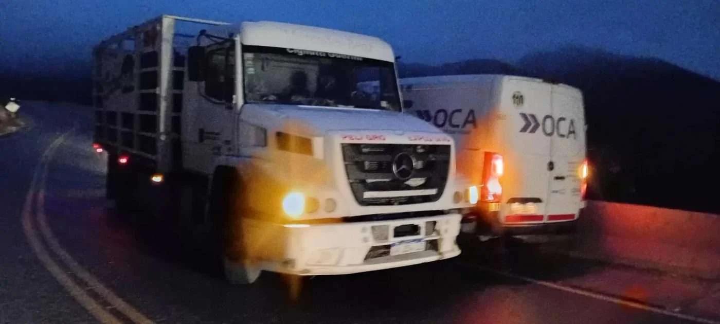 ALERTA EN RUTA 40 POR AGUA NIEVE Y ESCARCHA