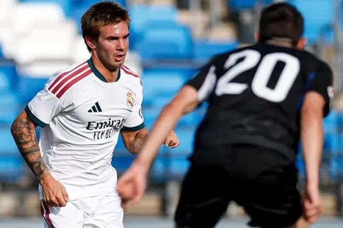 Franco Mastantuono anota su primer gol con el Real Madrid