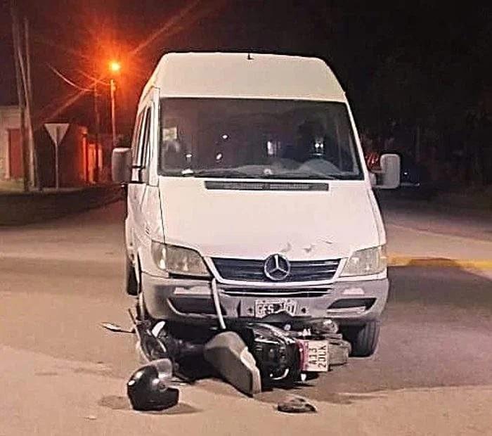 MOTOCICLISTA GRAVE TRAS CHOQUE EN AVENIDA 2 DE ABRIL