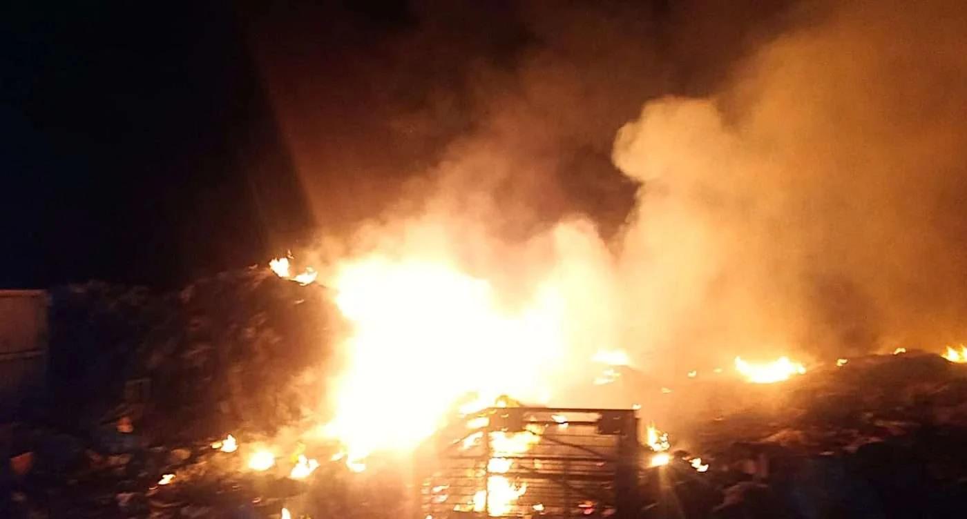 INCENDIO EN RECICLADORA DE FUTURO II POR DESCUIDO DE TRABAJADORES