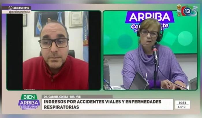 AUMENTAN LOS PACIENTES POR SINIESTROS VIALES EN INVIERNO