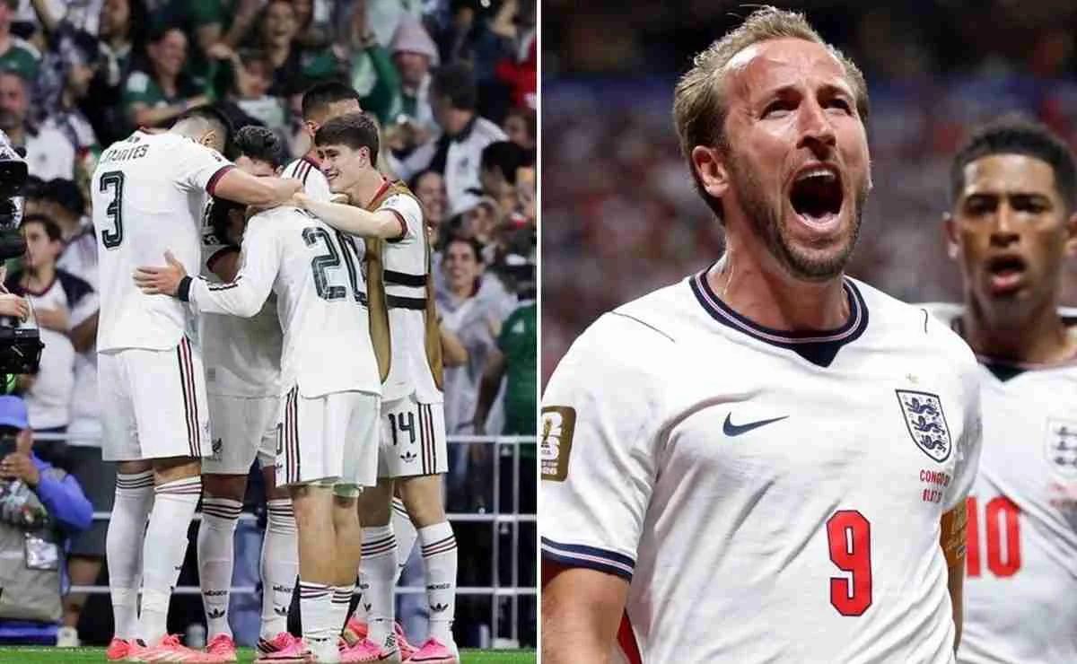 MÉXICO E INGLATERRA EN UN DUELAZO POR LOS CUARTOS