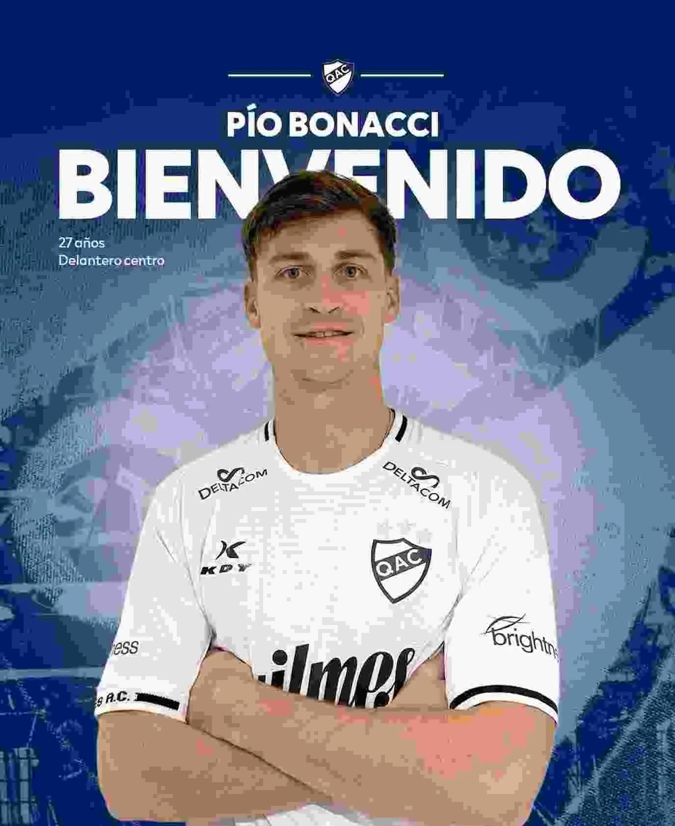 Pío Bonacci, nuevo refuerzo de Quilmes