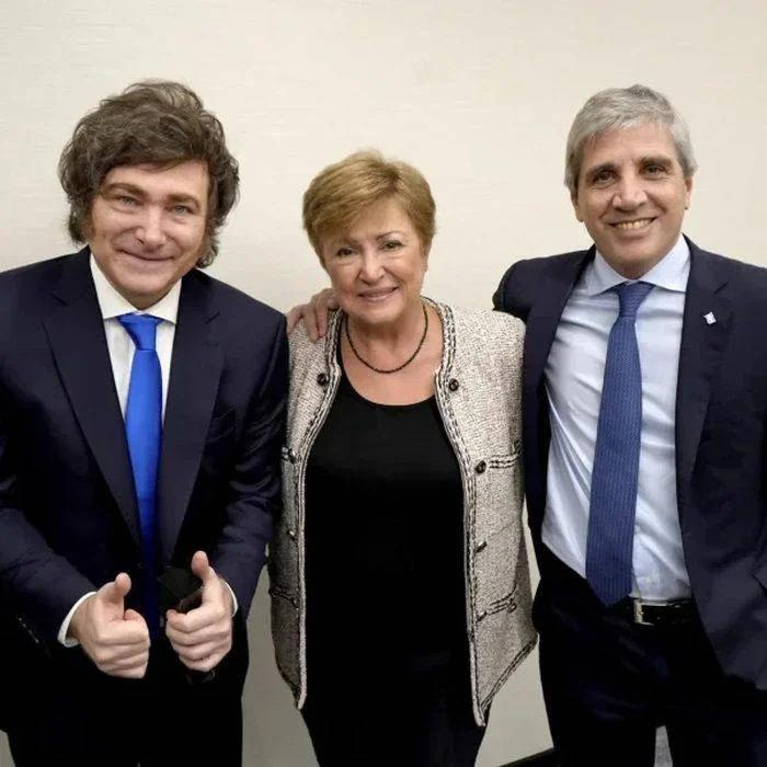 VISITA DE LA DIRECTORA DEL FMI A ARGENTINA