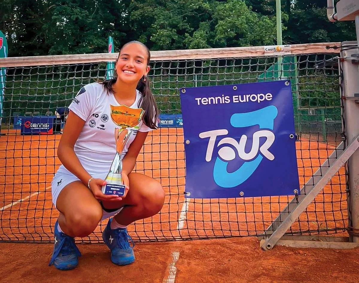 Tenis: Aguirre Ramos tuvo el "cierre soñado" de la gira europea