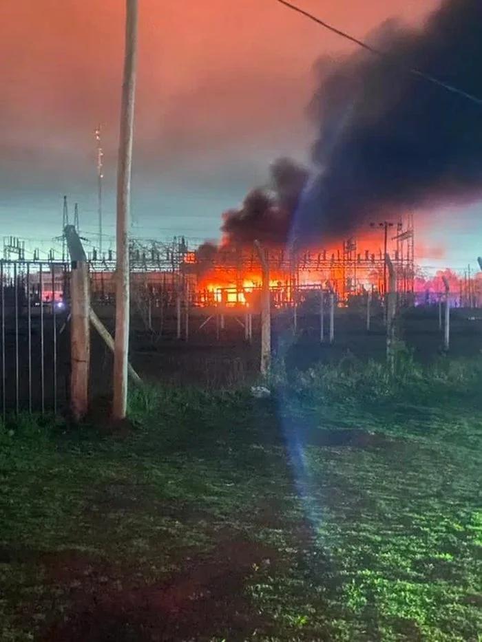 Explosión en central eléctrica dejó a gran parte de La Plata a oscuras