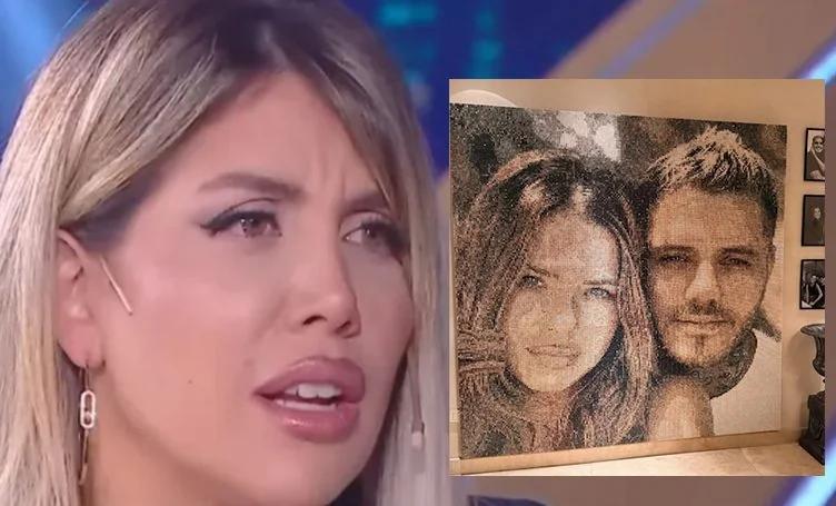 Wanda Nara y su furia por un rompecabezas familiar