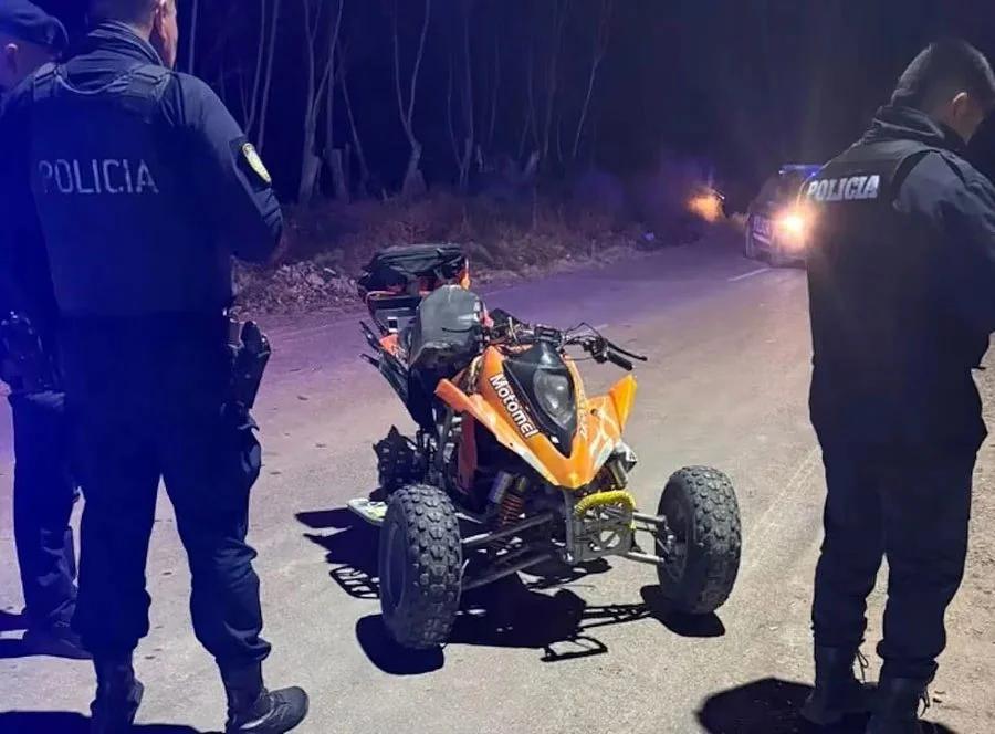 Falleció una joven tras volcar en cuatriciclo en San Martín