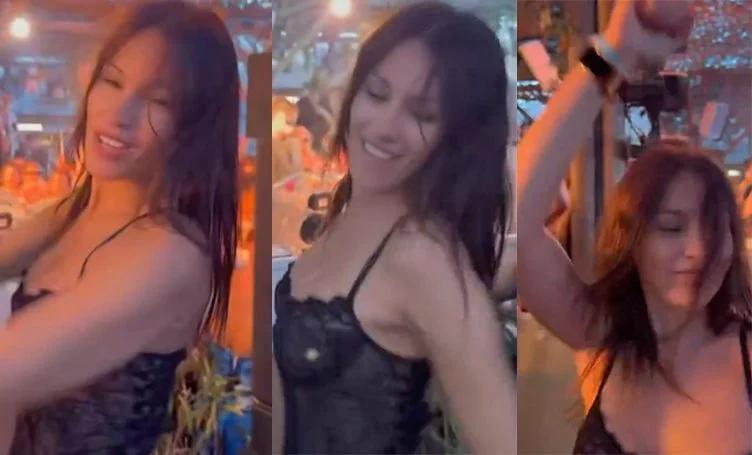 Pampita y su polémico festejo en Saint Tropez