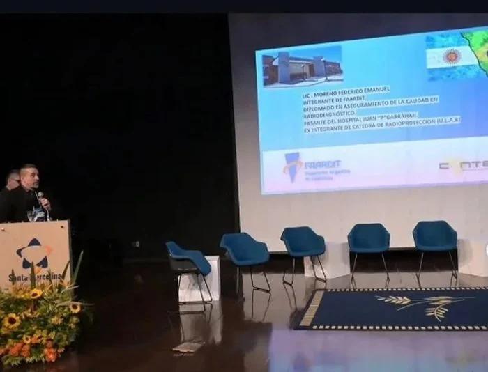 Investigación riojana destacada en Congreso de Radiología en Brasil