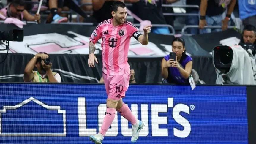 Messi brilla con un doblete y asistencia en el triunfo de Inter Miami