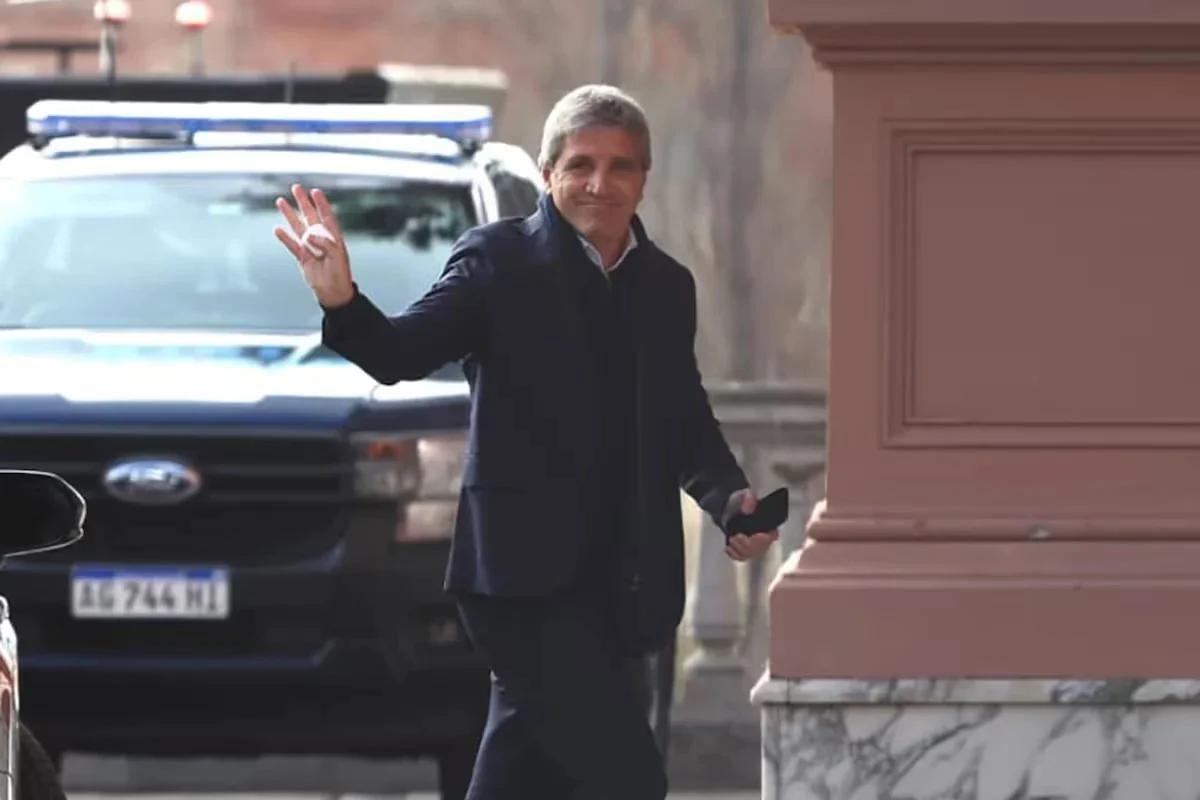 Luis Caputo anunciará nuevas medidas económicas este miércoles