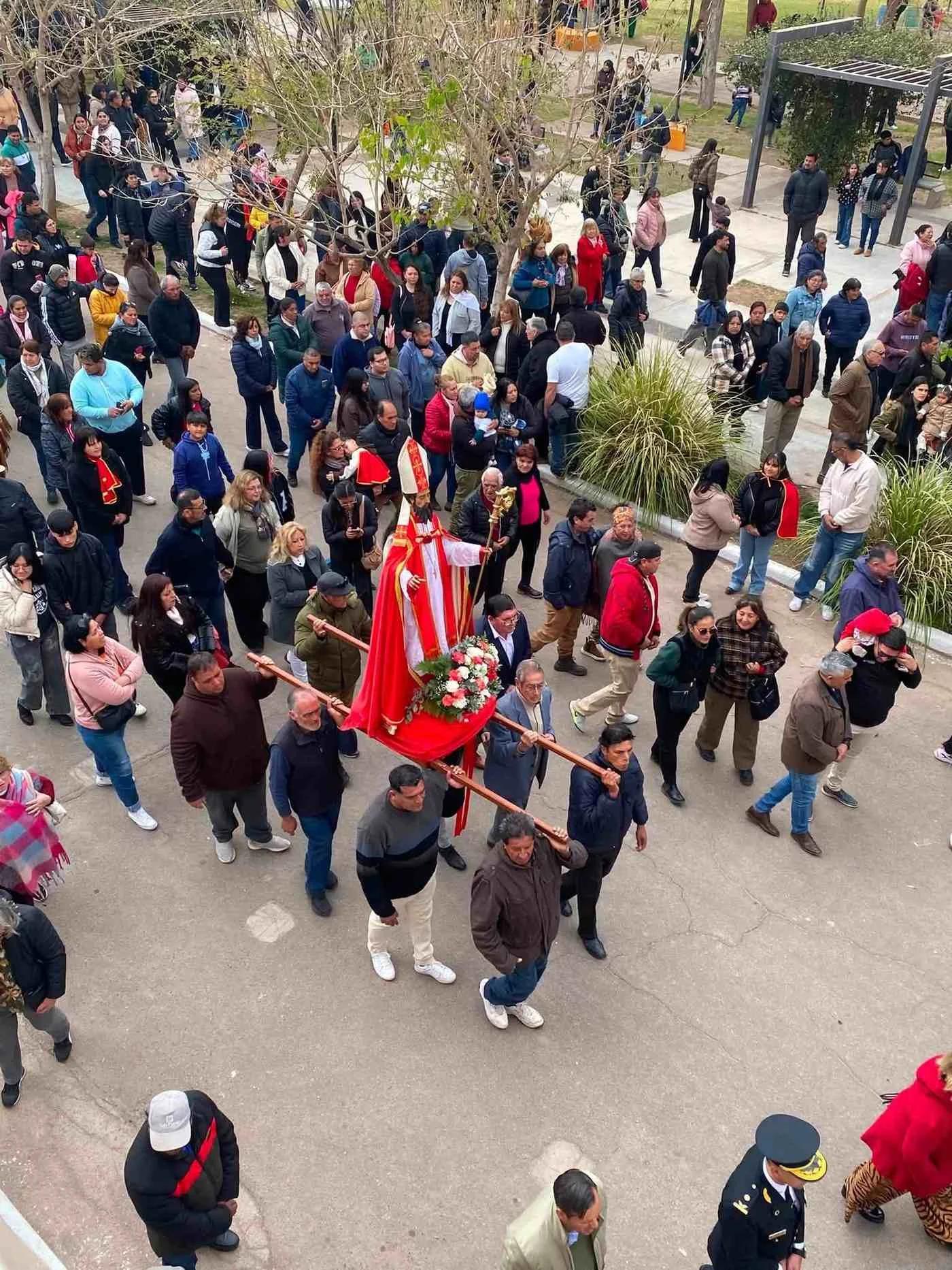 San Blas de Los Sauces celebró su tradicional Fiesta de Invierno