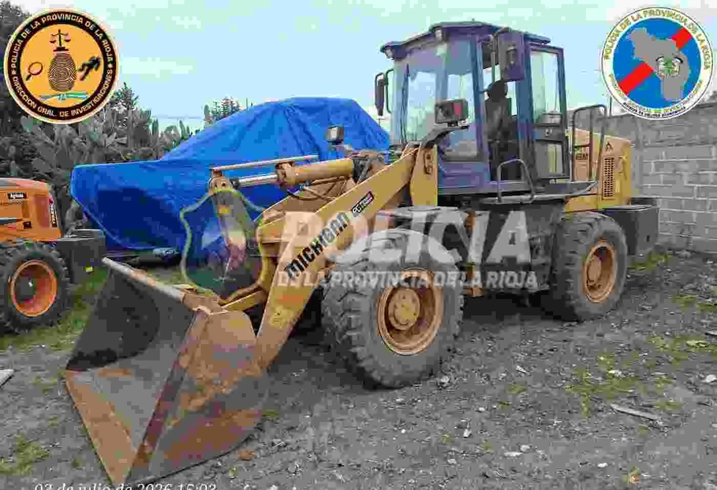 CUATRO MÁQUINAS VIALES SECUESTRADAS EN INVESTIGACIÓN POR ESTAFA