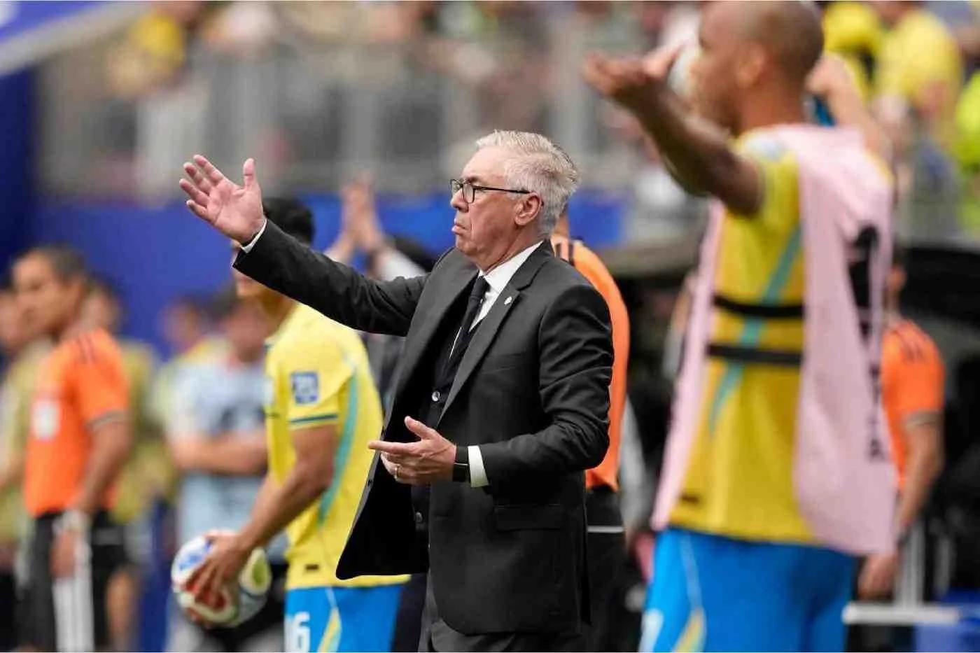 ANCELOTTI PLANTEA UN NUEVO CICLO PARA BRASIL