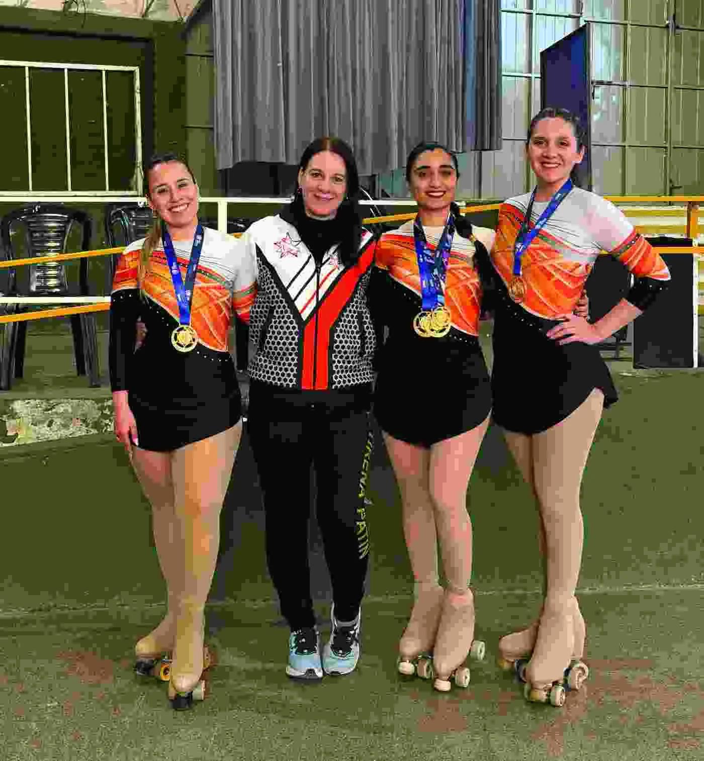 TIRENA PATÍN BRILLA EN LA COPA DE ADULTOS