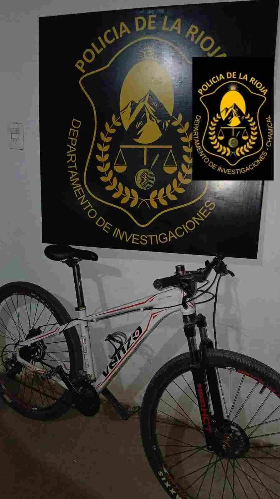 RECUPERAN BICICLETA ROBADA TRAS DENUNCIA DE UN VECINO