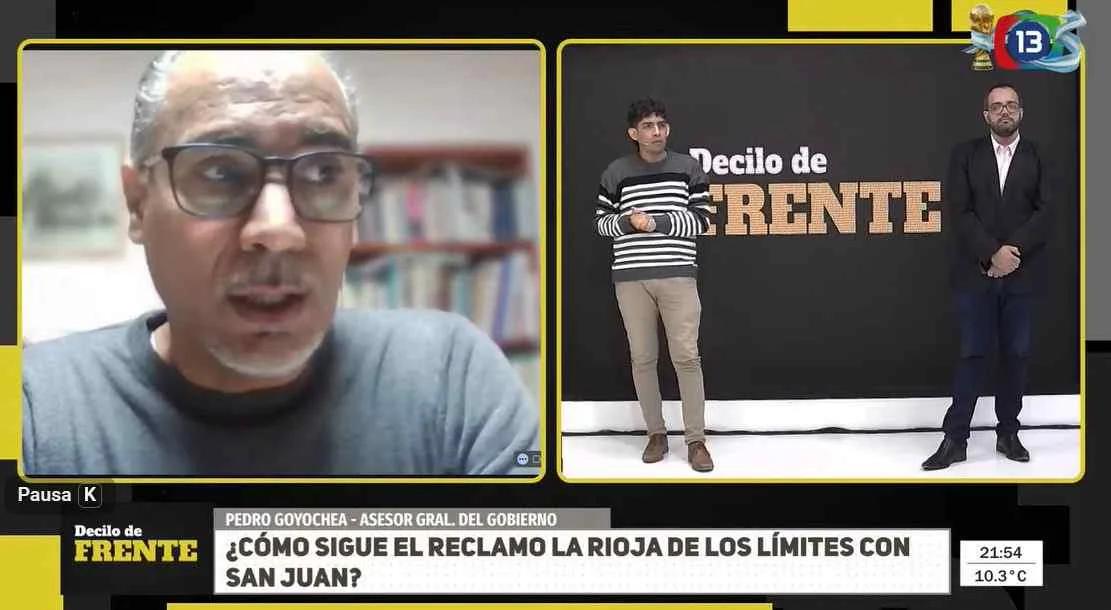 Goyochea: El reclamo limítrofe es por soberanía territorial