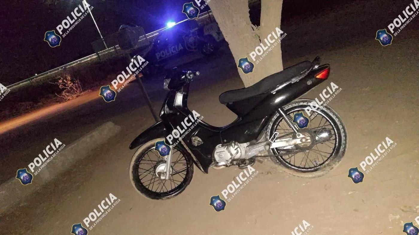 ENCUENTRAN MOTO ROBADA EN VICHIGASTA