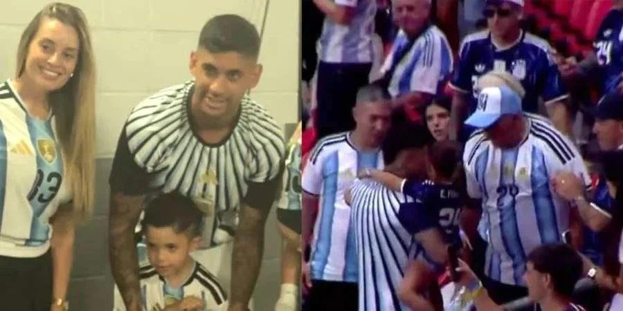 REENCUENTRO EMOTIVO EN EL MUNDIAL