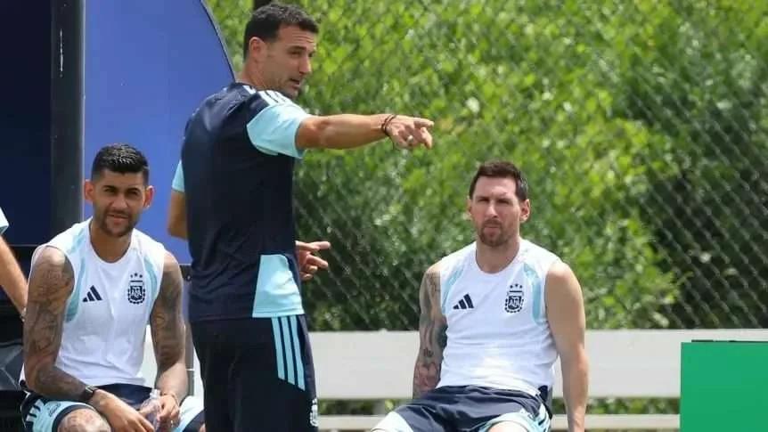 LA SELECCIÓN ARGENTINA SE PREPARA EN KANSAS CITY