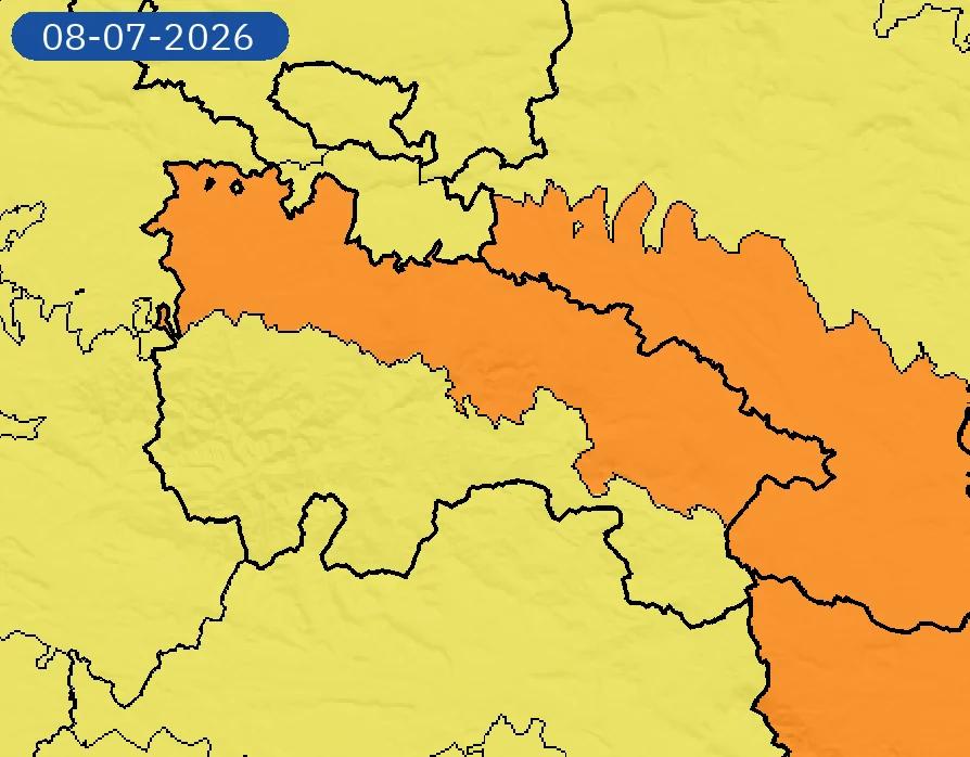ALERTA: La Rioja bajo aviso naranja por tormentas y altas temperaturas