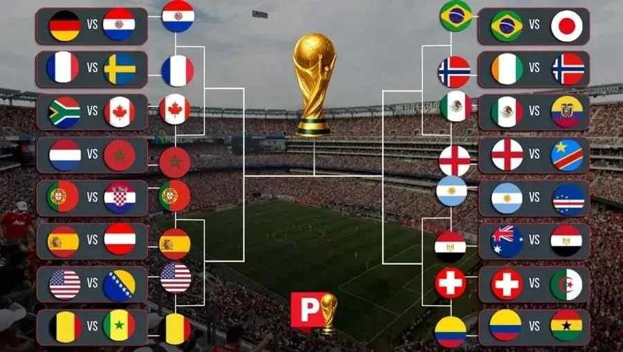 ARGENTINA ENFRENTA A EGIPTO EN OCTAVOS DE FINAL