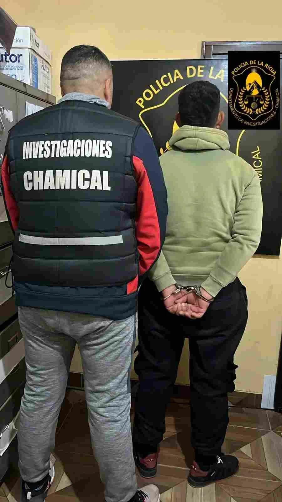DETENIDO UN HOMBRE DE 30 AÑOS POR HURTO EN CHAMICAL