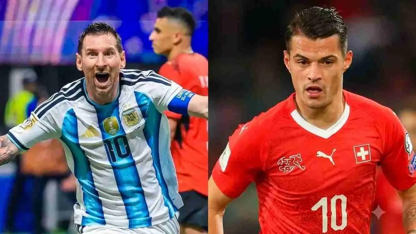 ARGENTINA SE VA AL DESCANSO GANANDO 1-0 A SUIZA