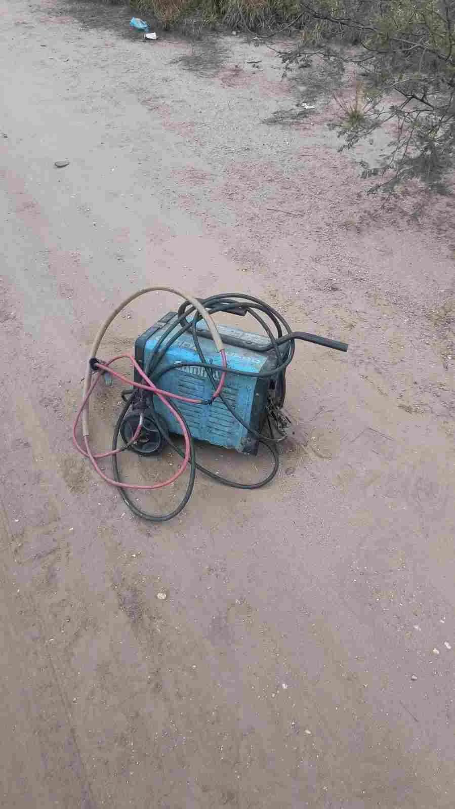 Recuperan máquina soldadora robada en Santa Bárbara