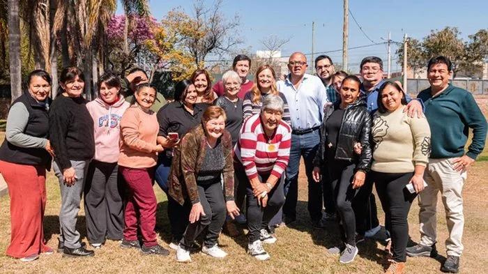 Tere Madera recibió a vecinos de Arauco en la Capital