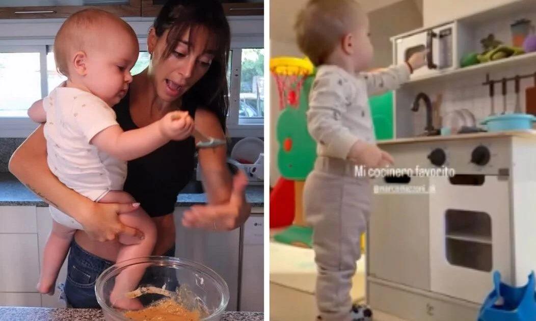 Sol Perez muestra la tierna faceta de su hijo Marco en la cocina