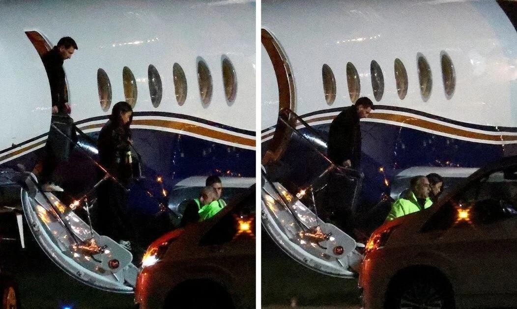 El video de Messi llegando a Rosario para despedir a su papá Jorge tras su muert