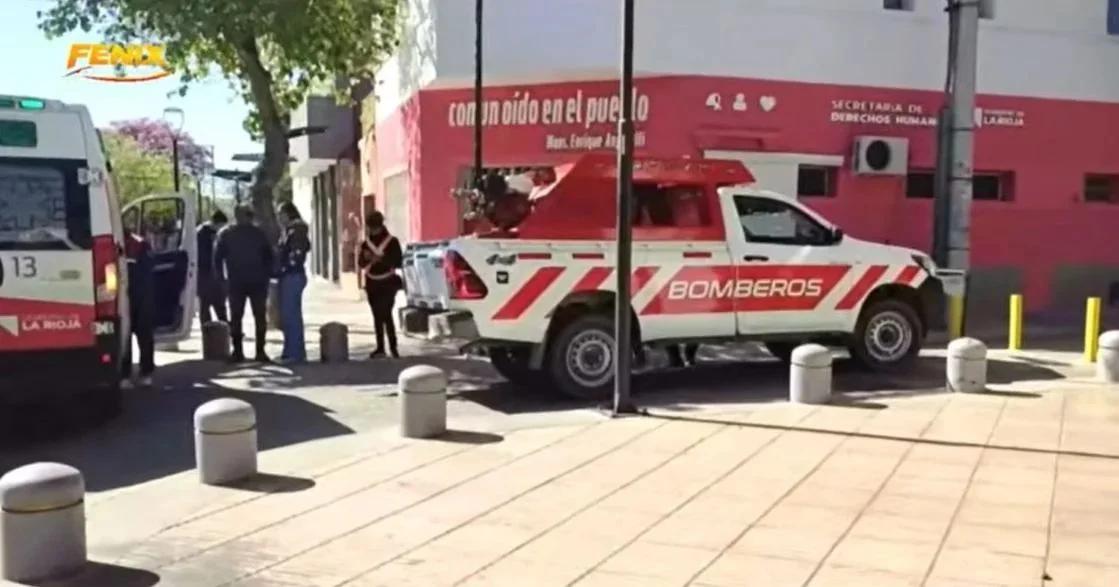 Menor resultó herida tras chocar su moto contra un poste en el centro