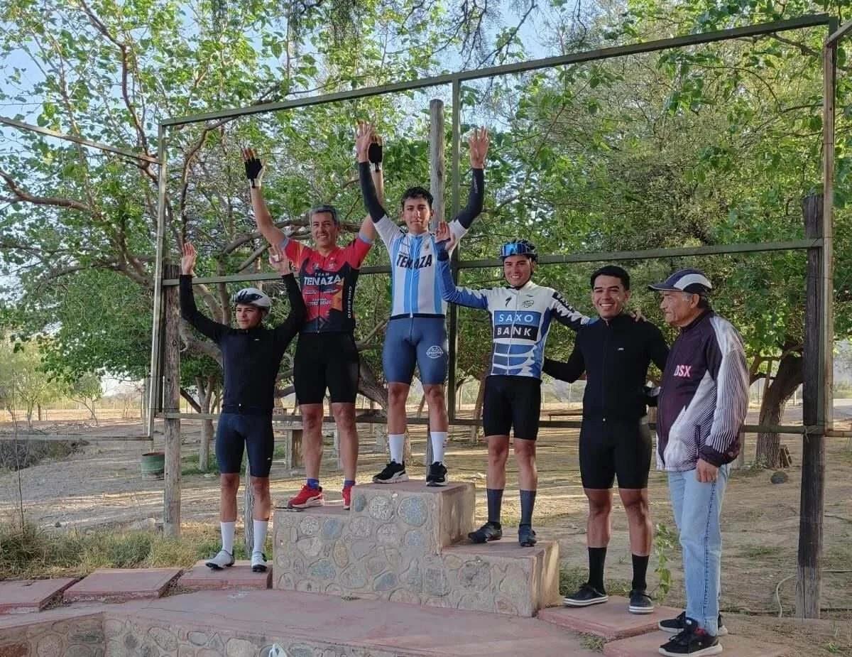 Tiago Arancibia se quedó con la primera fecha del ciclismo en Chilecito