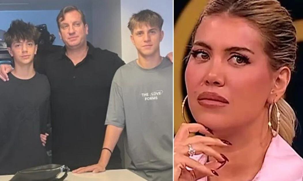 Los hijos mayores de Maxi López se plantaron con Wanda Nara para defender a su p