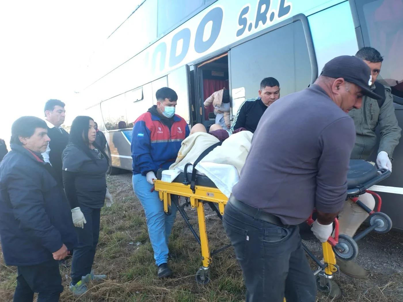 Nació una beba a bordo de un colectivo sobre la Ruta 38