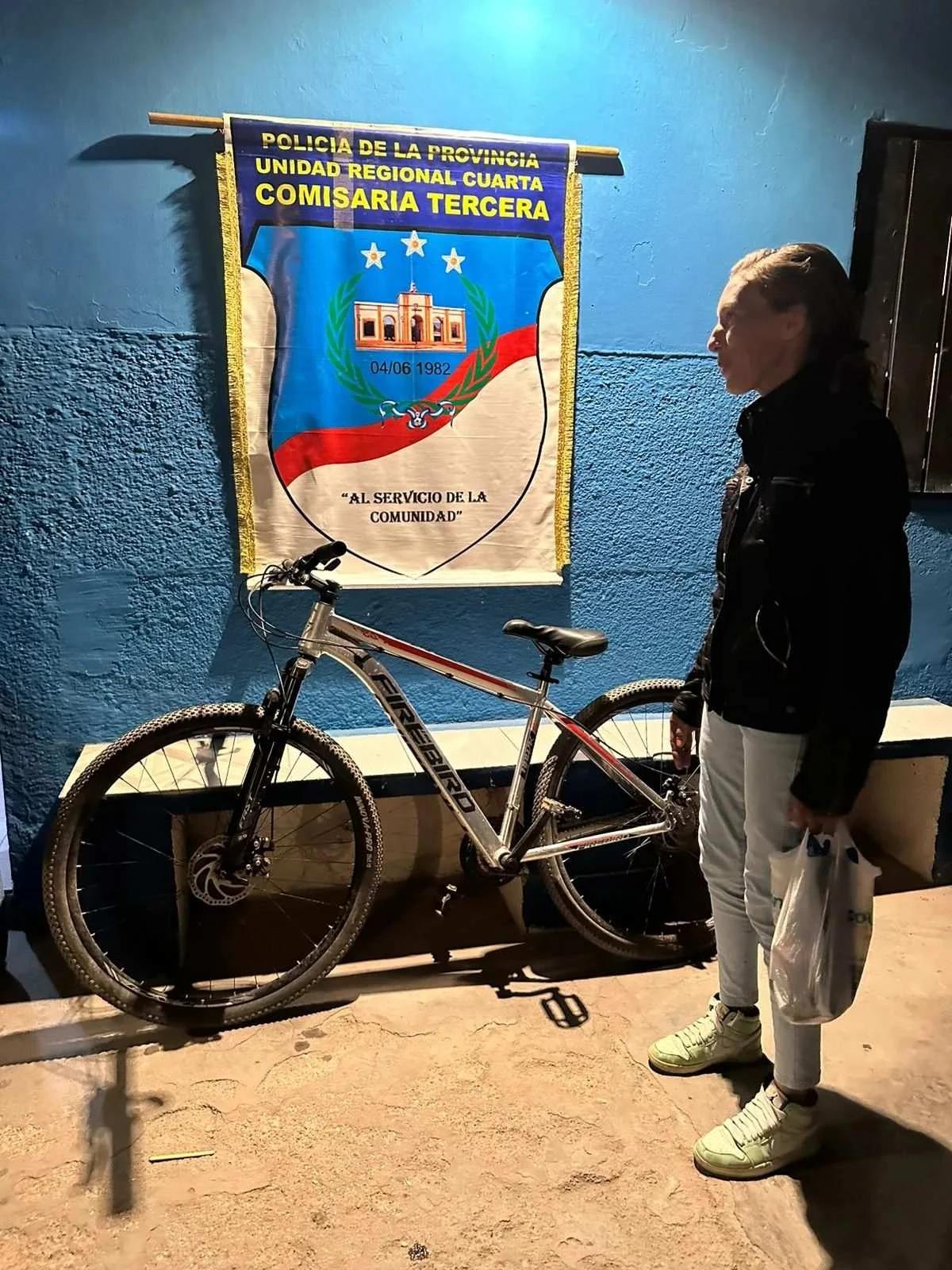 Recuperaron una bicicleta robada en la zona este de la Capital