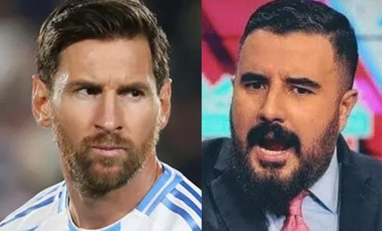 El periodista que más odia a Messi y a Argentina dijo las barbaridades más polém