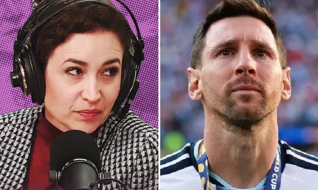 Julia Mengolini cuestionó a Messi por su carta de renuncia a la Selección y su i