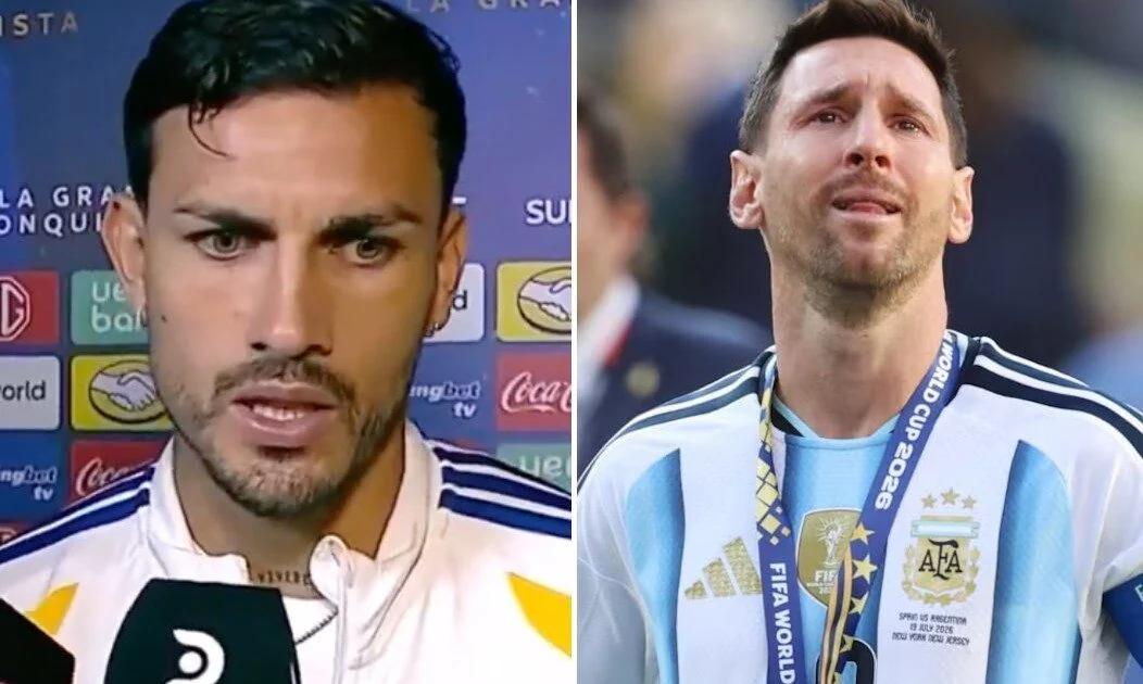 Leandro Paredes reveló qué les dijo Leo Messi antes del retiro de la Selección: