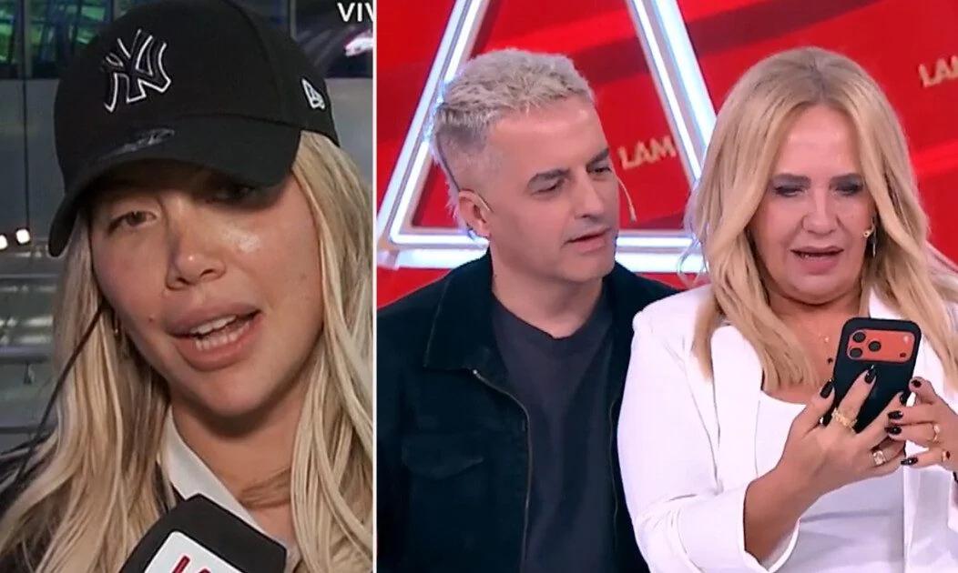 Wanda Nara y sus hijos explotaron al ver a Nora Colasimo como angelita de LAM: "